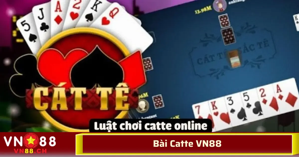 Bài Catte VN88 – Thể Hiện Chiến Thuật Đỉnh Cao Trong Từng Lượt Úp Bài 1 Bên cạnh đó, việc hiểu rõ luật chơi, các kỹ thuật úp bài, chặn bài và chiến thắng cuối cùng sẽ giúp bạn tối ưu hóa khả năng cá nhân và chiến thắng dễ dàng hơn.