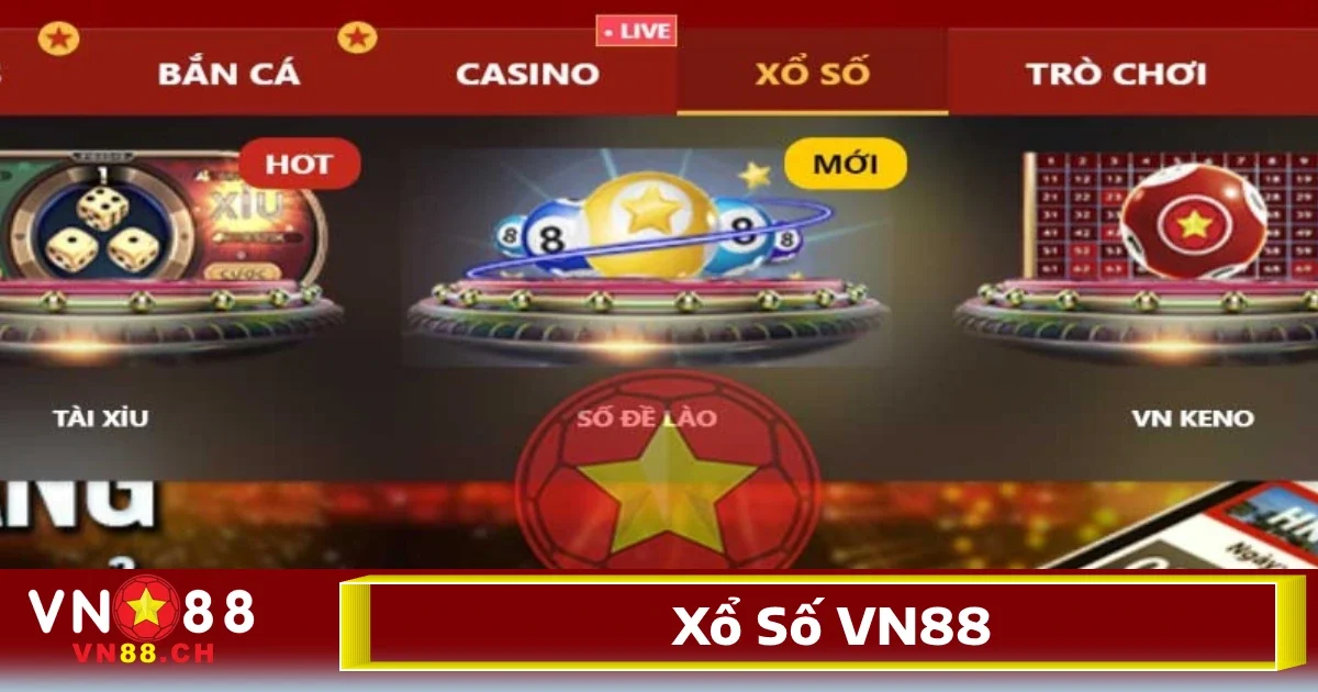 Xổ Số VN88 1 Xổ số VN88 là nền tảng mang đến cho người chơi những trải nghiệm thú vị, hấp dẫn và đầy tiềm năng