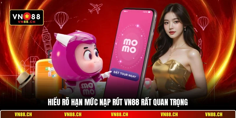 Hạn Mức Nạp Rút VN88 - Quy Định Về Số Tiền Giao Dịch 1 Hiểu rõ hạn mức nạp rút VN88 rất quan trọng
