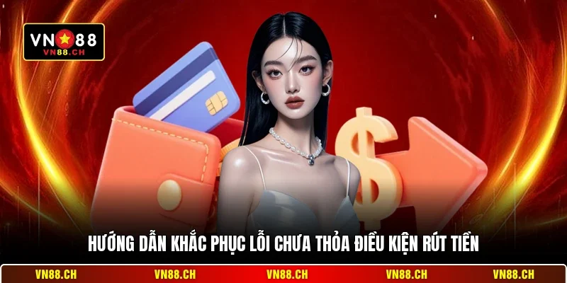 Điều Kiện Rút Tiền VN88 - Quy Định Nhận Thưởng Mới Nhất 3 Hướng dẫn khắc phục lỗi chưa thỏa điều kiện rút tiền