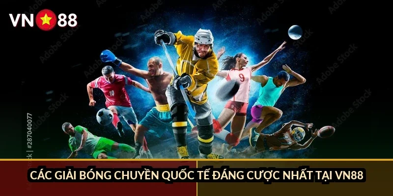 Các giải bóng chuyền quốc tế đáng cược nhất tại VN88