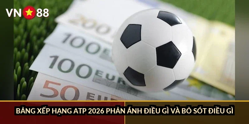 Bảng xếp hạng ATP 2026 phản ánh điều gì và bỏ sót điều gì?