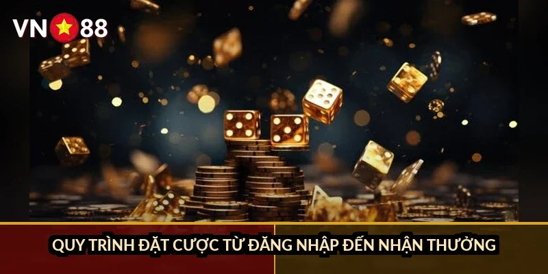 Quy trình đặt cược từ đăng nhập đến nhận thưởng