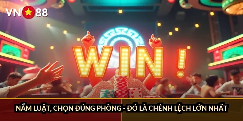 Nắm luật, chọn đúng phòng - đó là chênh lệch lớn nhất